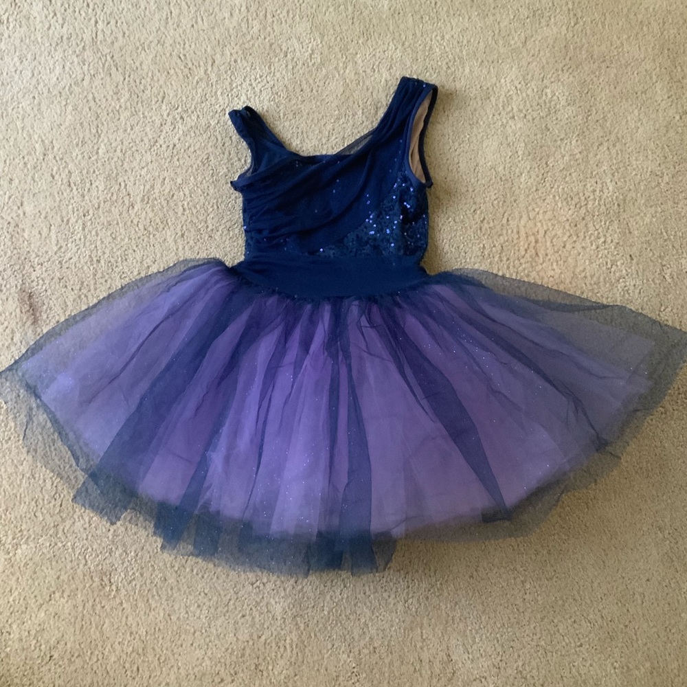 Navy and Purple Ballet Costume